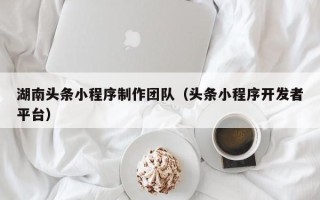 龙口湖南头条小程序制作团队（头条小程序开发者平台）